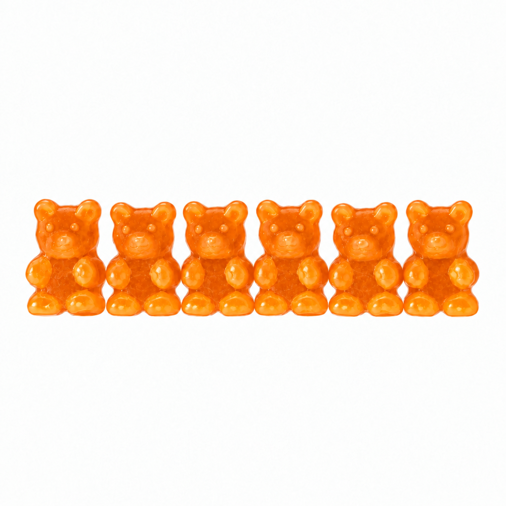 Oursons Orsettisana Arancia orange alignés