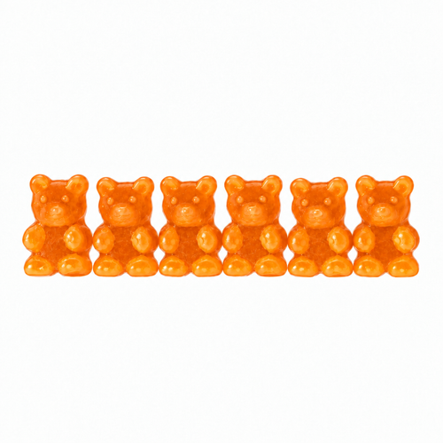 Oursons Orsettisana Arancia orange alignés